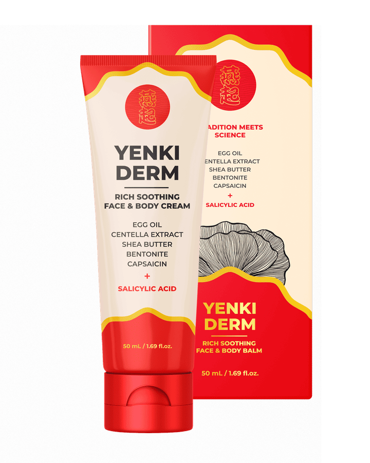 Yenki Derm βάλσαμο 50 ml σωληνάριο και συσκευασία
